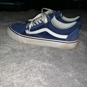 Blue & White Vans